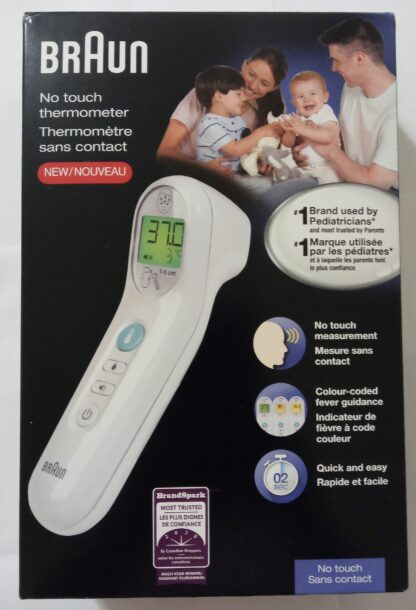 Braun no touch thermometer picture