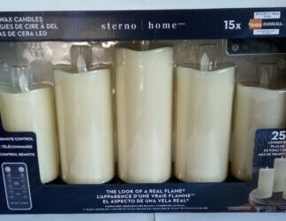 Sterno Home LED wax candles picture