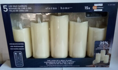 Sterno Home LED wax candles picture