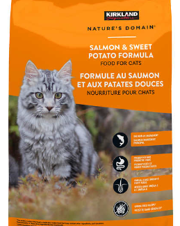 Kirkland Signature Nature’s Domain cat food picture