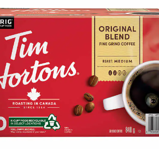 Tim Hortons Original Blend Medium Roast Coffee Pods 80 count picture